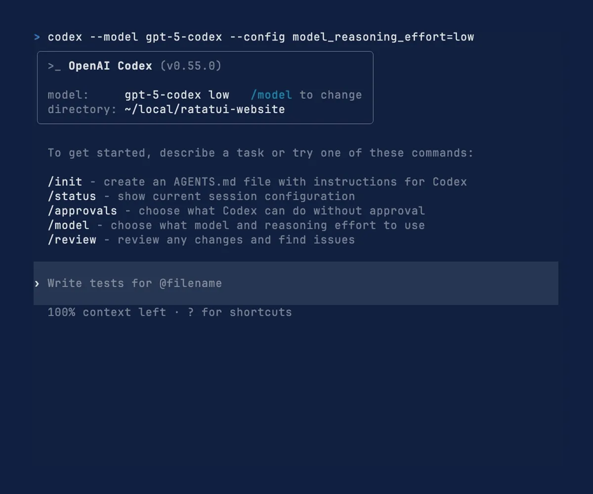 codex demo